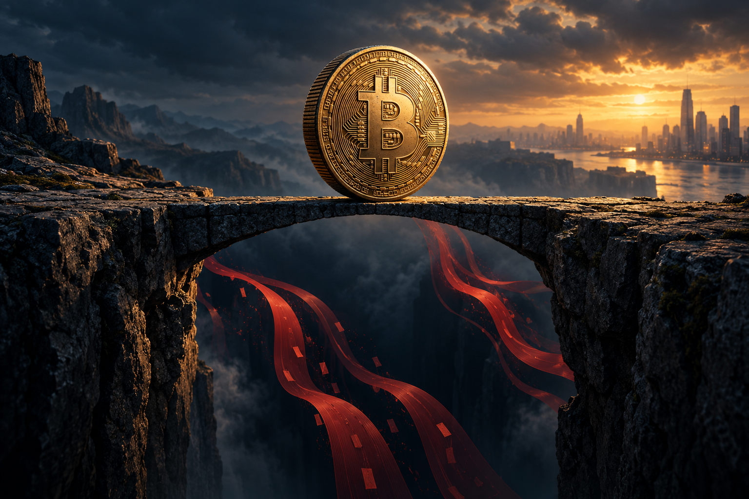 Bitcoin Holds $81,736 After ETF Exits — October 18, 2026