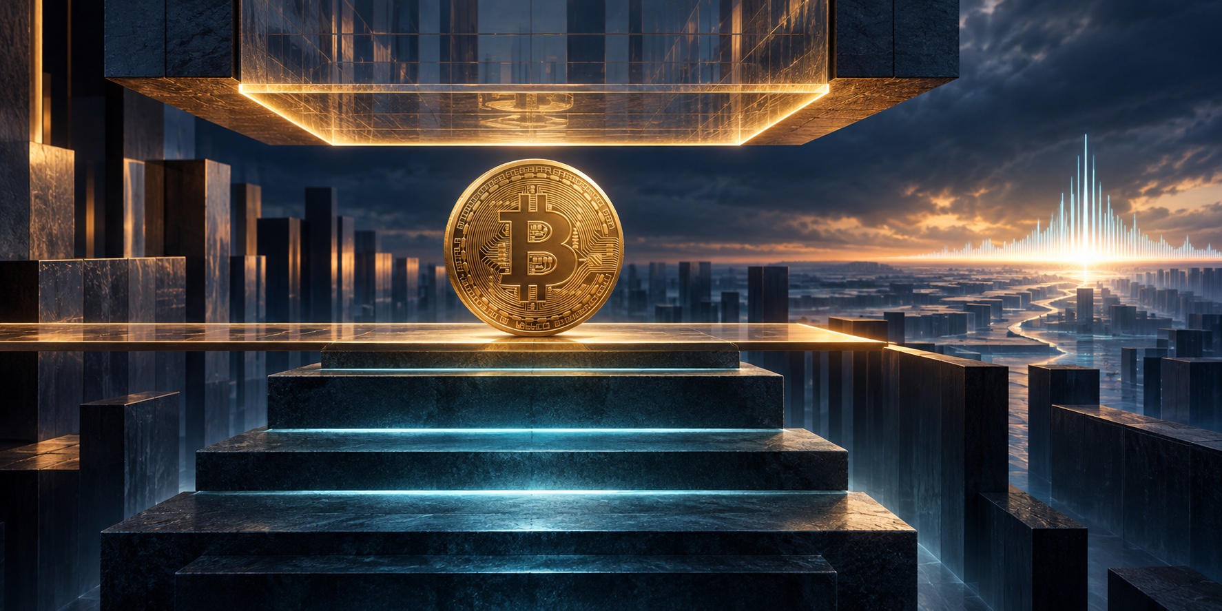 Bitcoin sits between layered support and resistance as a macro data pulse approaches
