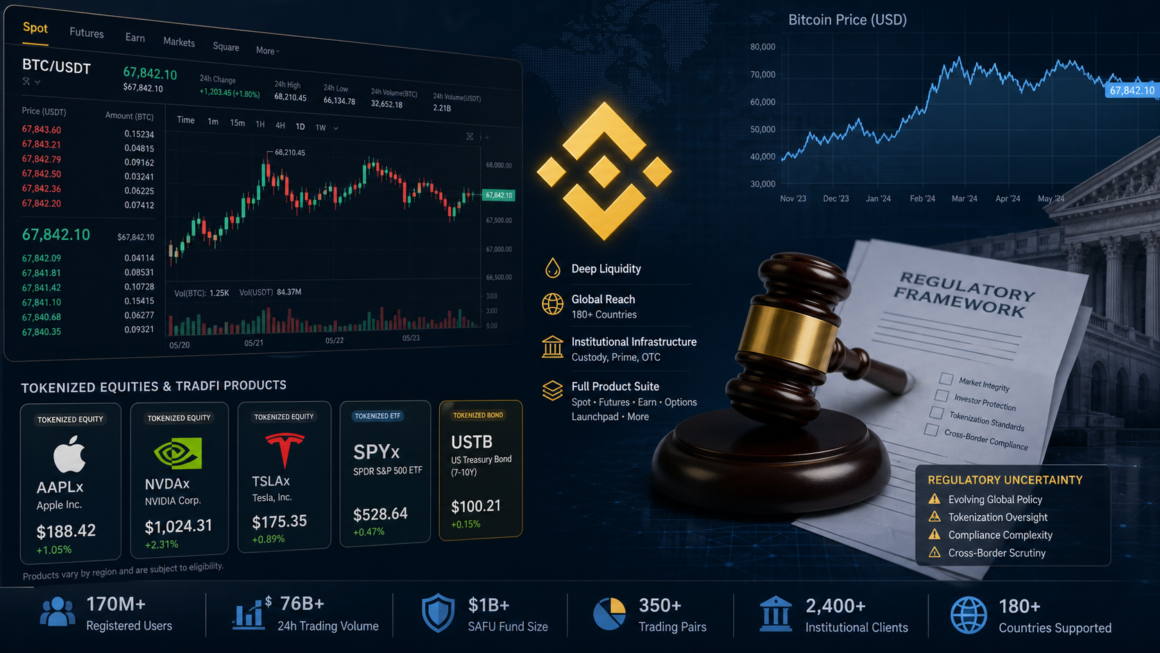 Binance's expanding product stack meets a regulatory backdrop that still refuses to sit still