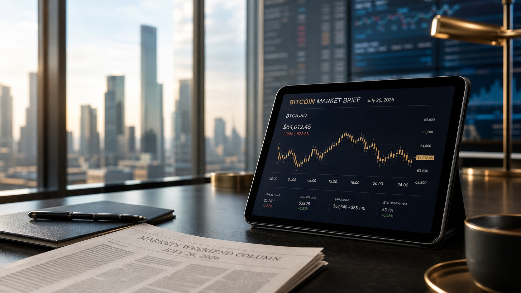 Bitcoin Is $64,332 on July 26, 2026. $5B Says Higher.